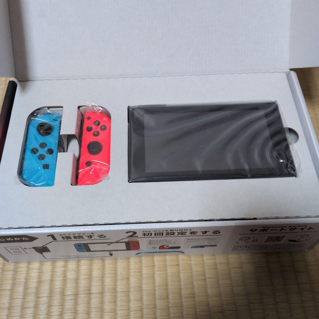 Nintendo Switch 本体 ジョイコン、SDカード、ケース付き