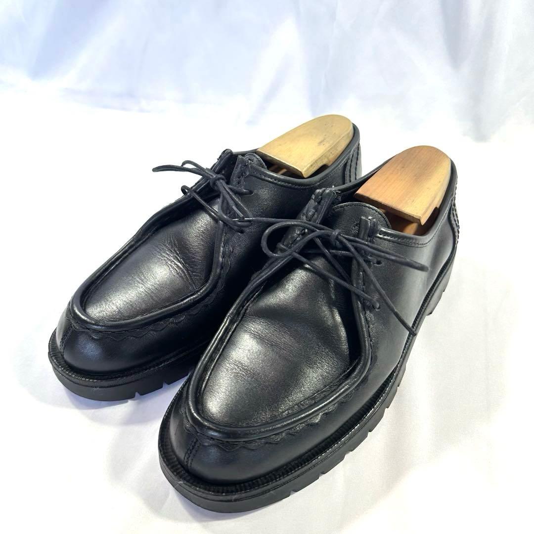 KLEMAN PADROR ブラックレザーモカシン サイズ41