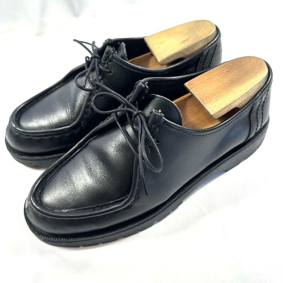 KLEMAN PADROR ブラックレザーモカシン サイズ41