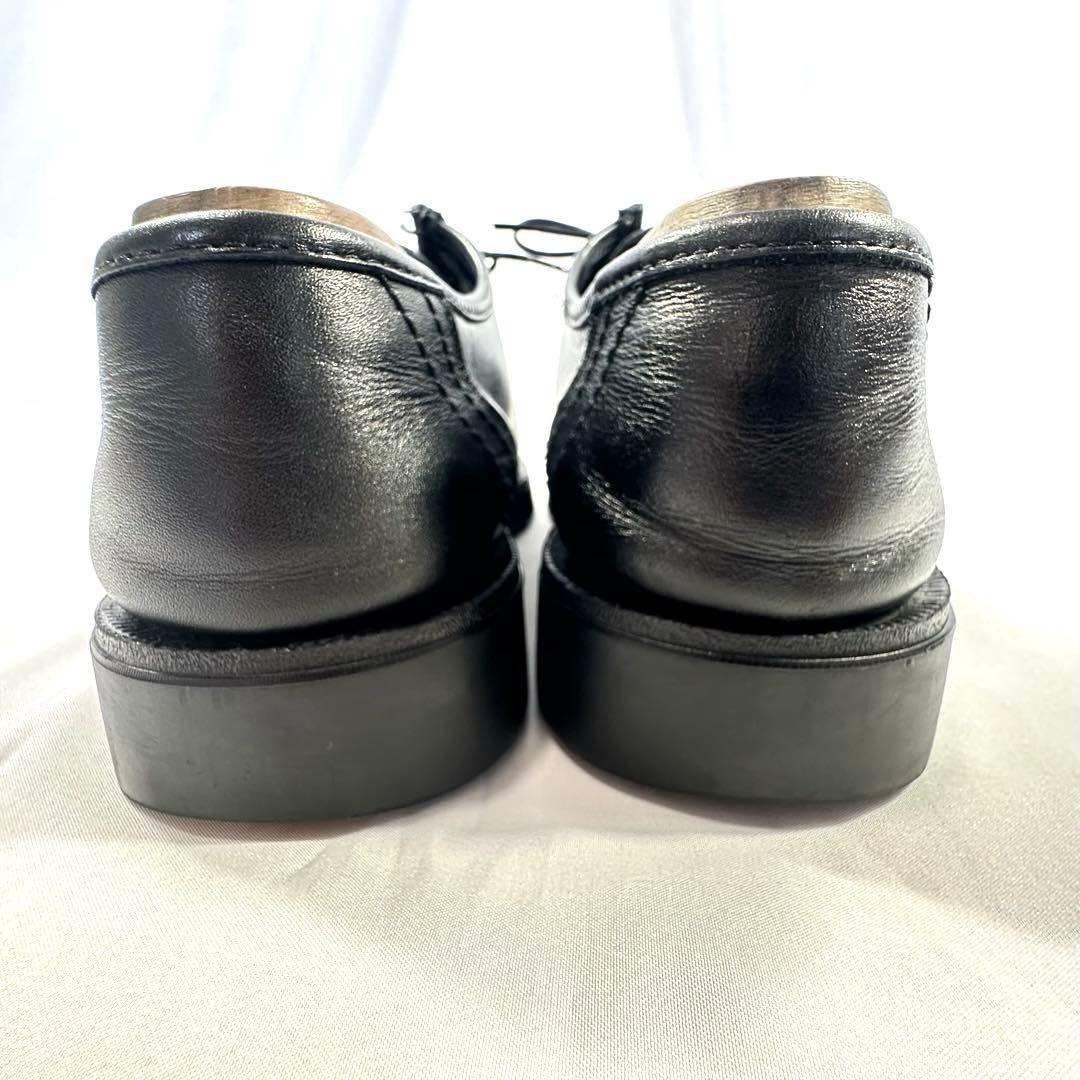 KLEMAN PADROR ブラックレザーモカシン サイズ41