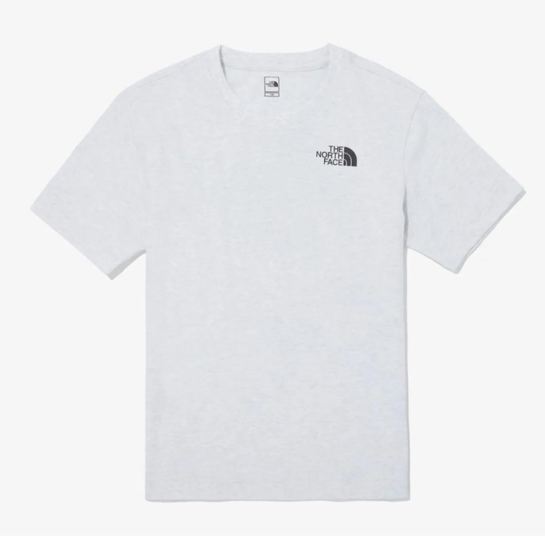 ノースフェイス　キッズ　140 セットアップ ホワイト　Tシャツ　ハーフパンツ