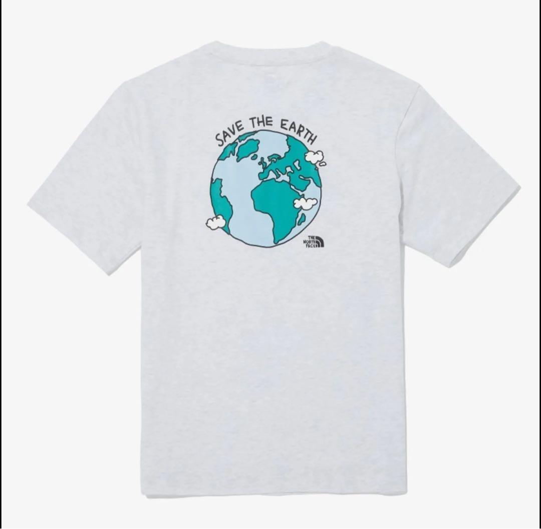 ノースフェイス　キッズ　140 セットアップ ホワイト　Tシャツ　ハーフパンツ