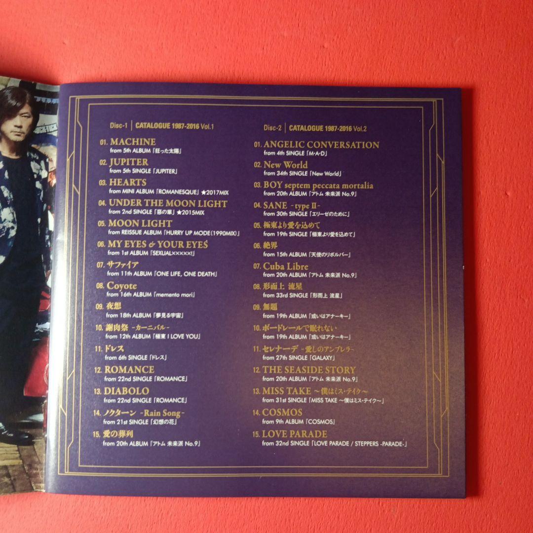 buck-tick CD CATALOGU 1987-2016 4CD＋1DVD