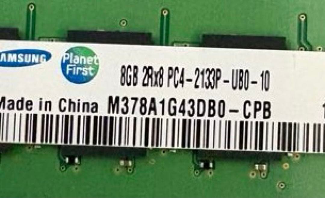 Samsung DDR4-2133P メモリ 8GB×2枚=16GB