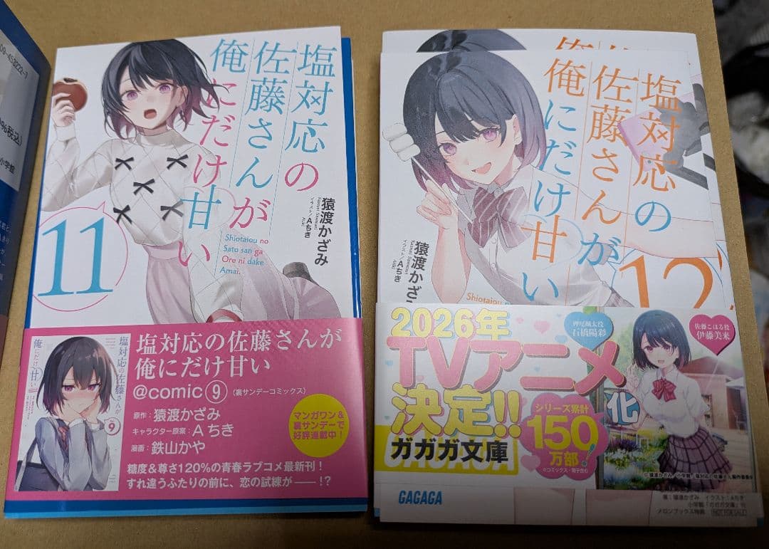 塩対応の佐藤さんが俺にだけ甘い　1巻〜12巻　全13巻