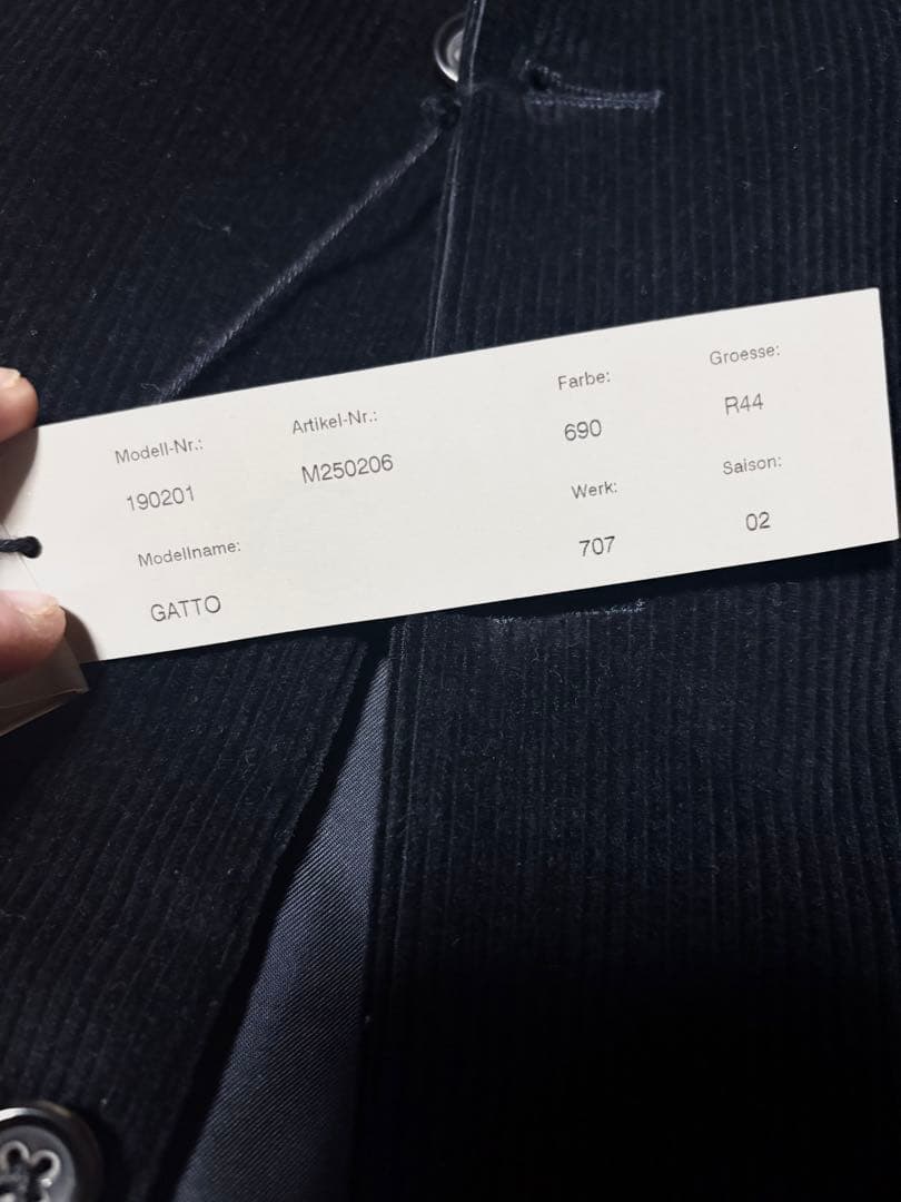 JIL SANDER ジルサンダー コーデュロイベスト ジレ ブラック 本人期