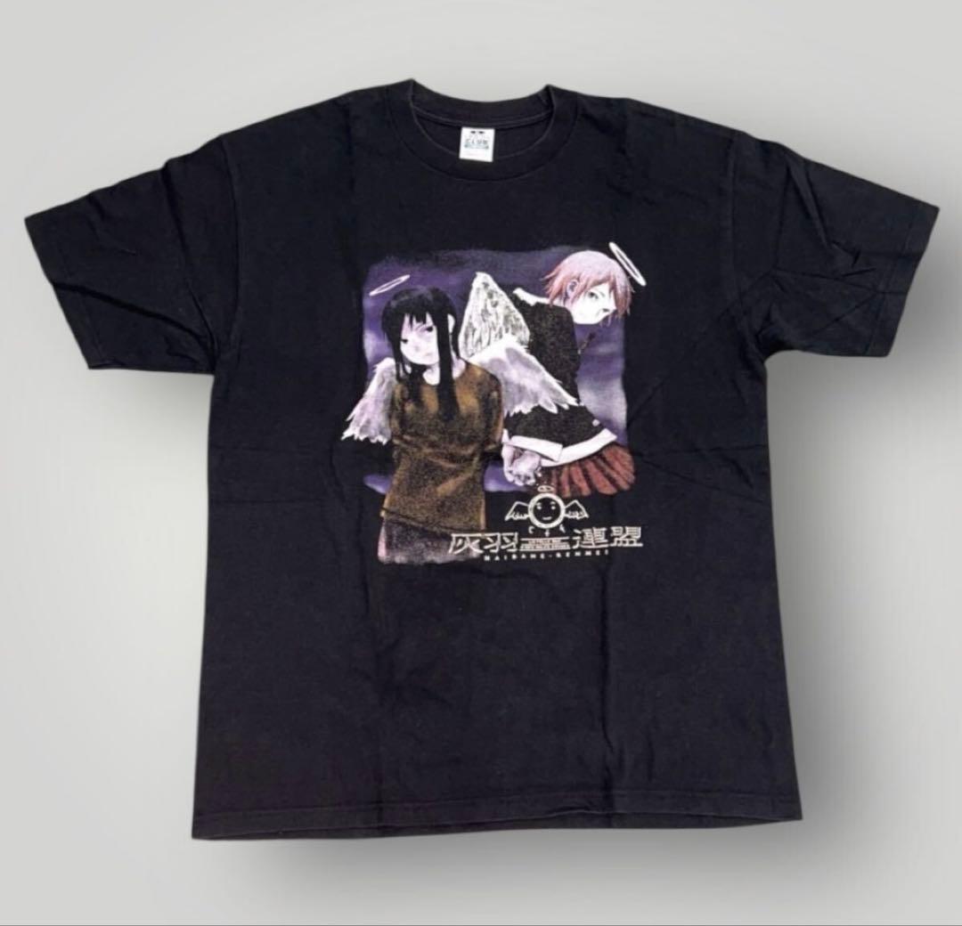 【XL】灰羽連盟 Tシャツ ラッカ レキ Lain アニメ 海外