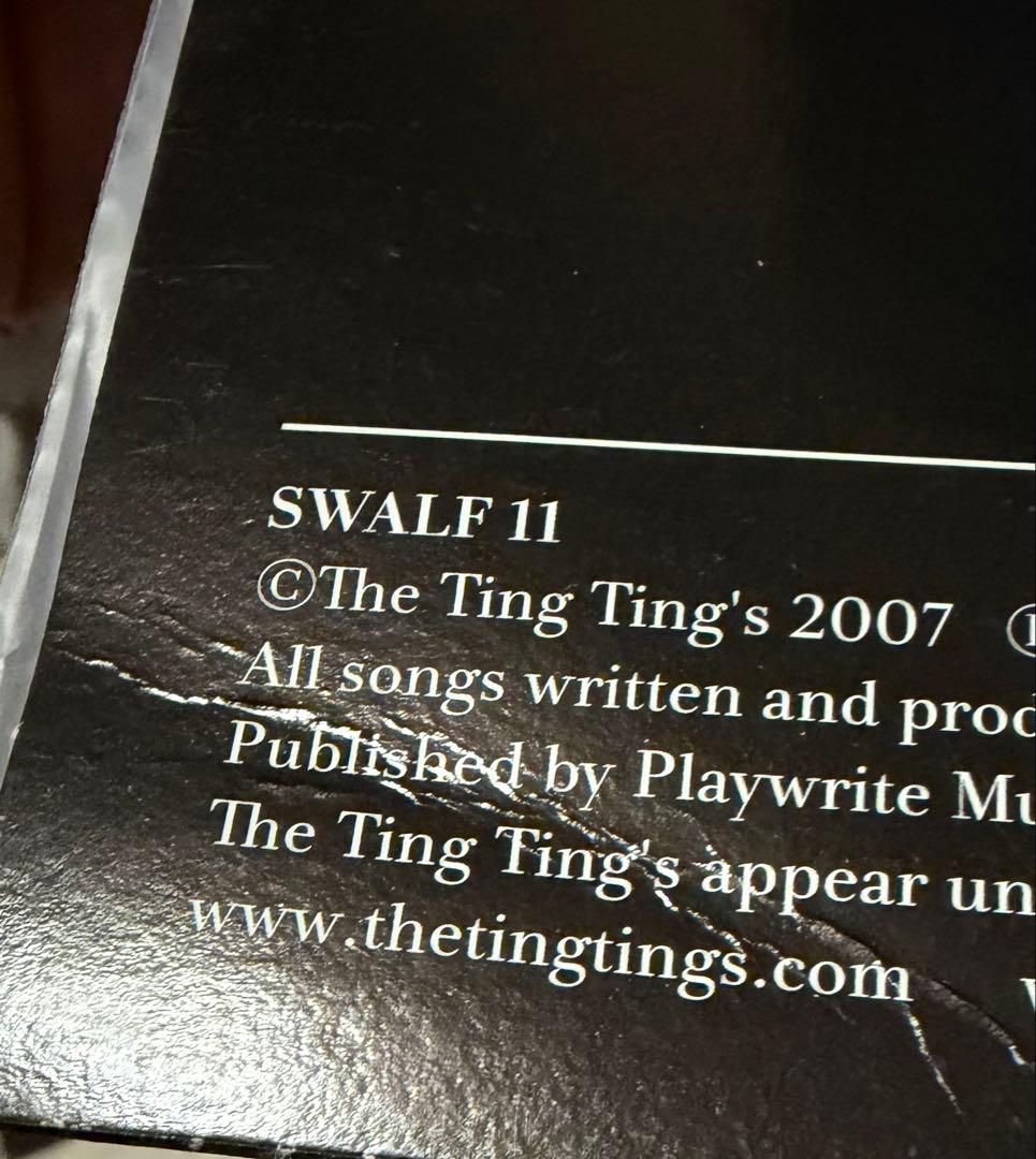 The Ting Tings That's Not My Name 7インチ