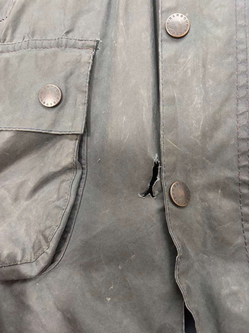 yt1919jp barbour bedale ネイビー C42 古着