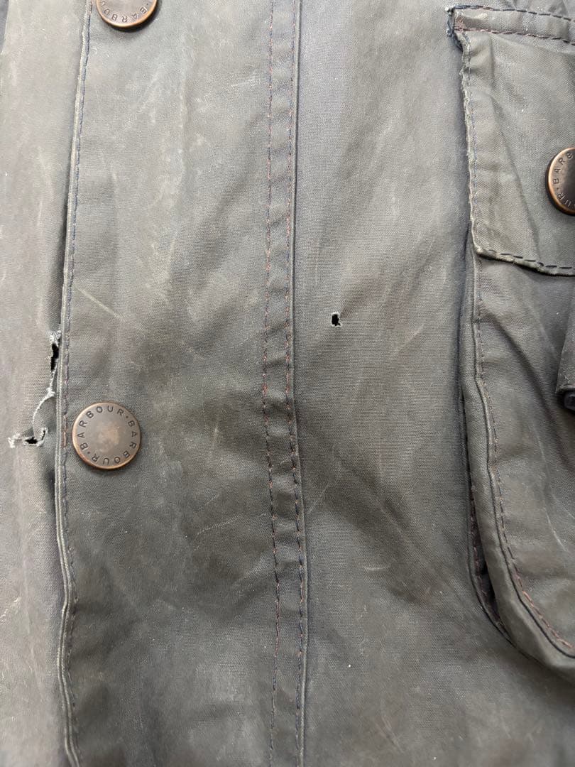 yt1919jp barbour bedale ネイビー C42 古着