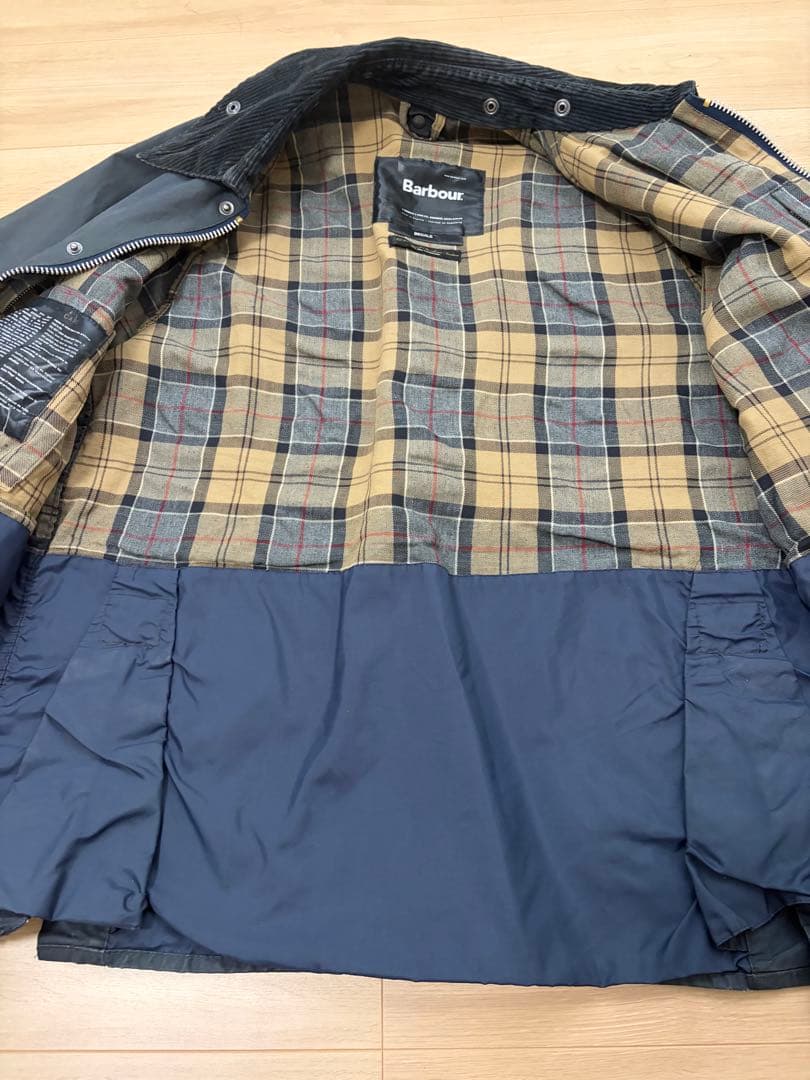 yt1919jp barbour bedale ネイビー C42 古着