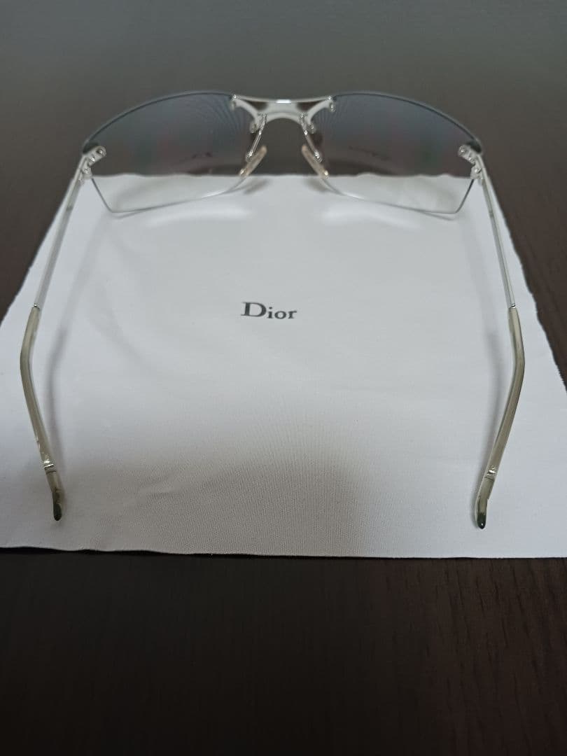 Christian Dior サングラス スター リムレス グレー ユニセックス