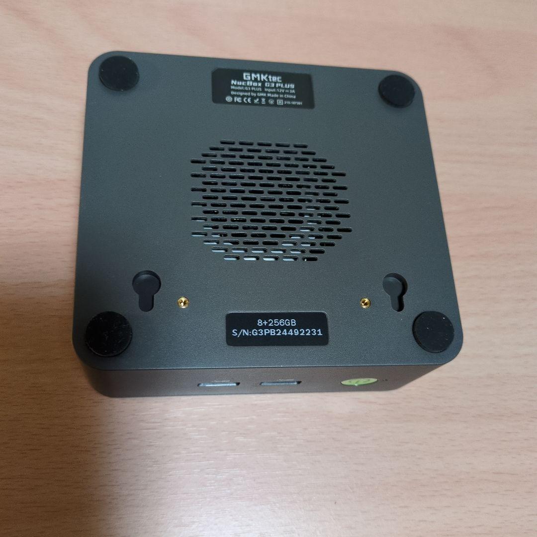 GMKtec ミニPC Intel搭載