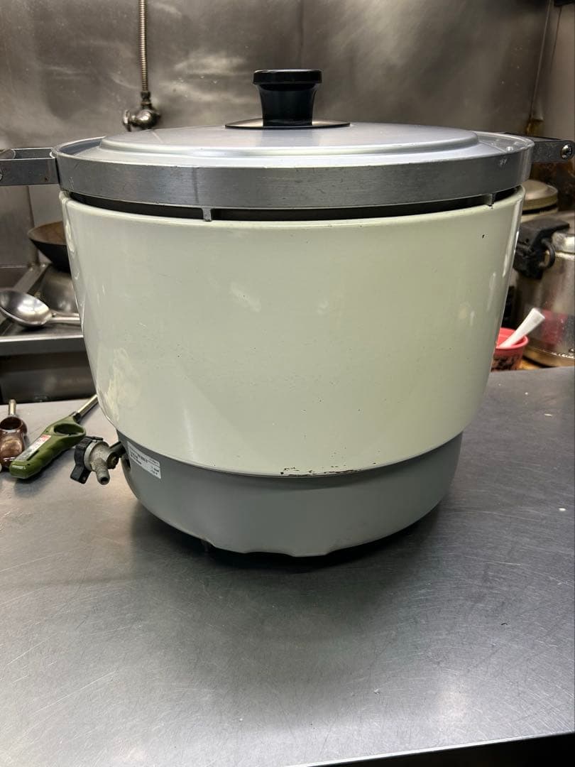 【動作品】パロマ業務用ガス炊飯器　6.0リットル3升PR-6DSS-1