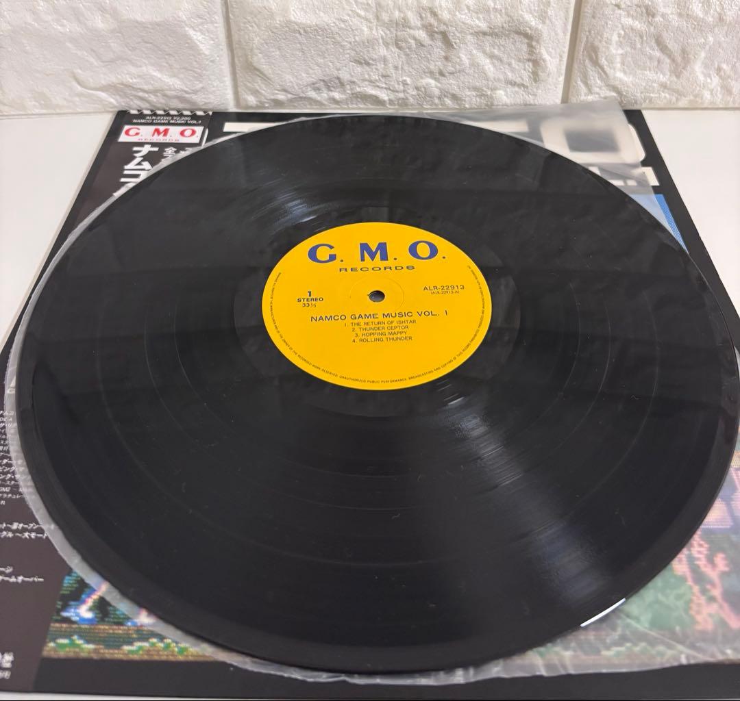 ナムコ・ゲーム・ミュージック　VOL.1 G.M.O. アルファレコード　美品
