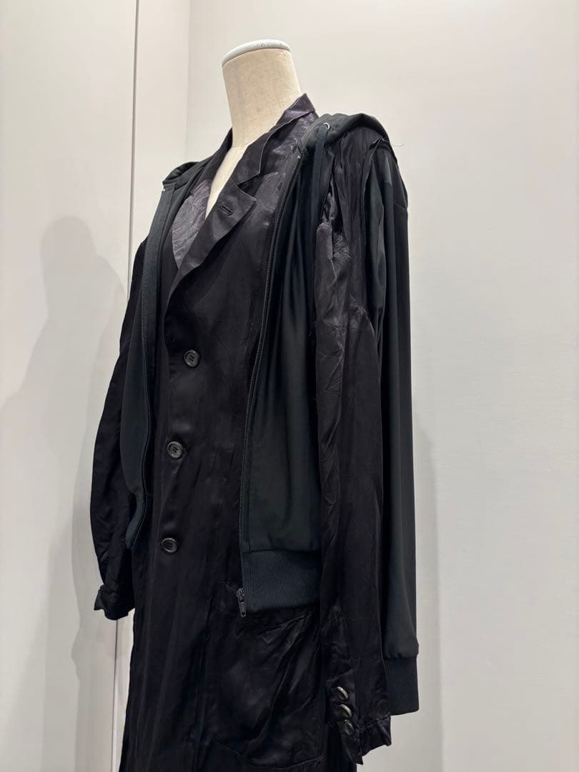 [19SS]コムデギャルソン　4本袖ドッキングコート