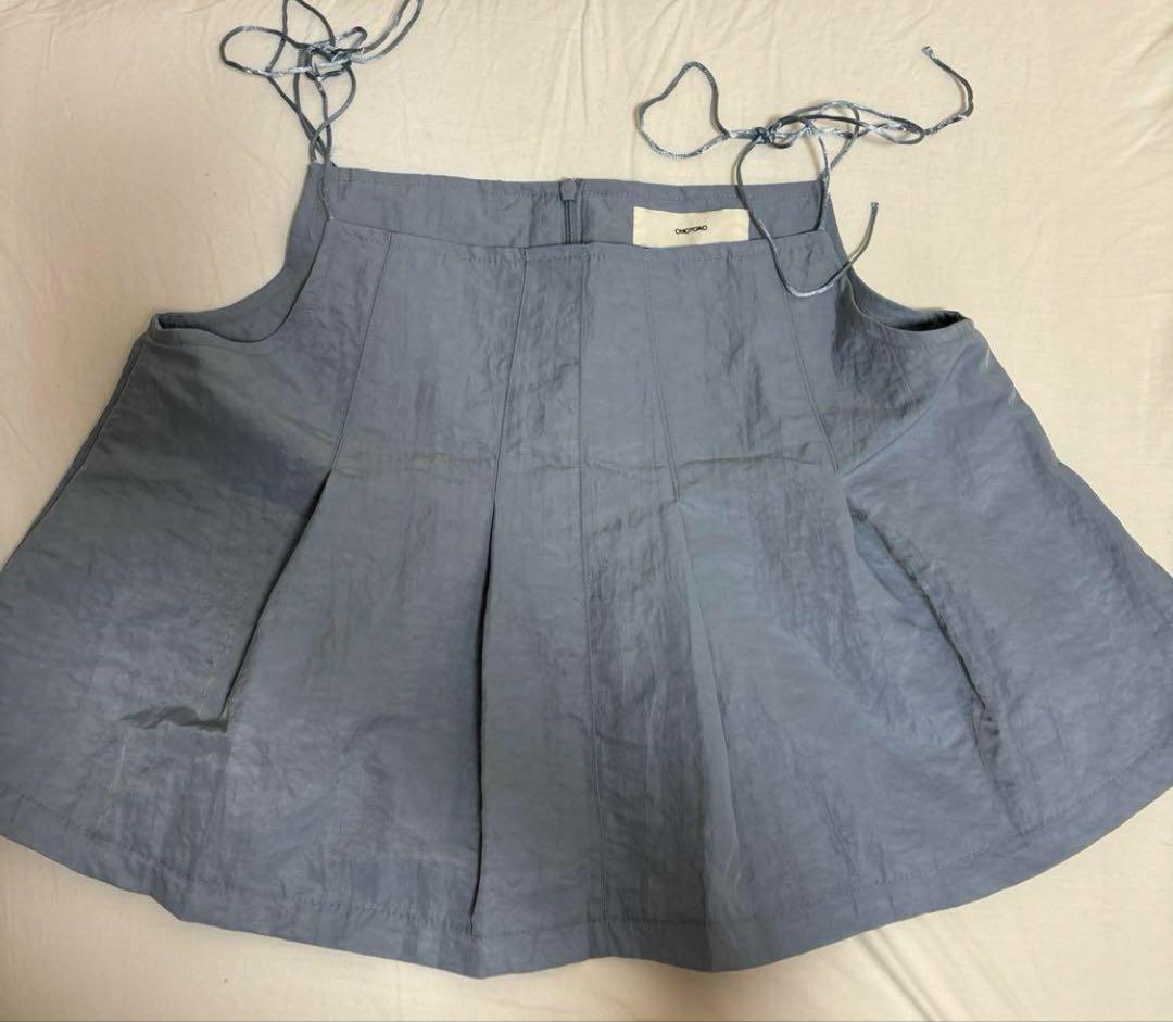 トップス OHOTORO Pleated Cami Top