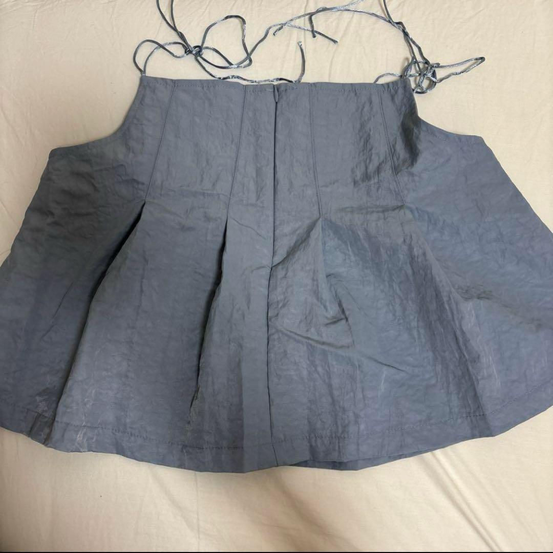 トップス OHOTORO Pleated Cami Top