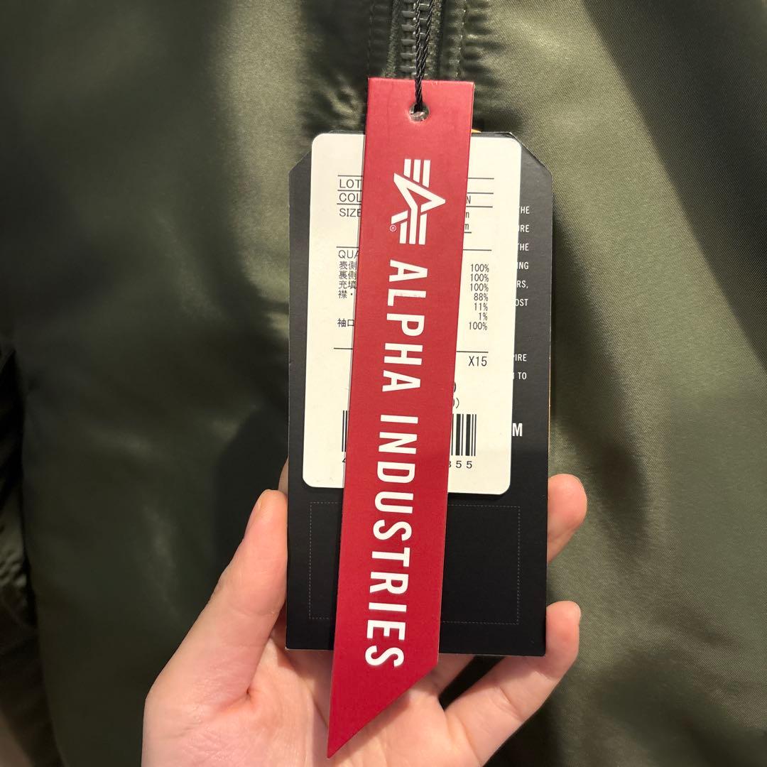 alpha industries MA-1 新品未使用タグ付き　アウター　M