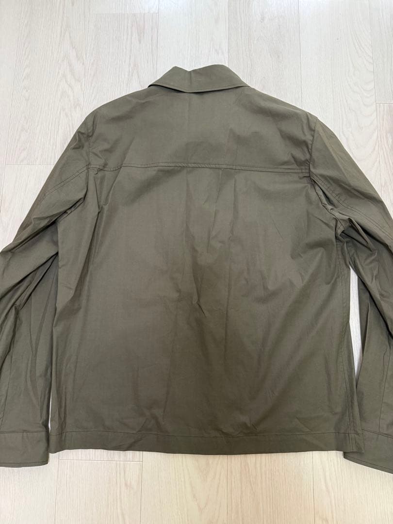 未使用 HERNO ヘルノ シャツジャケット 50 カーキ