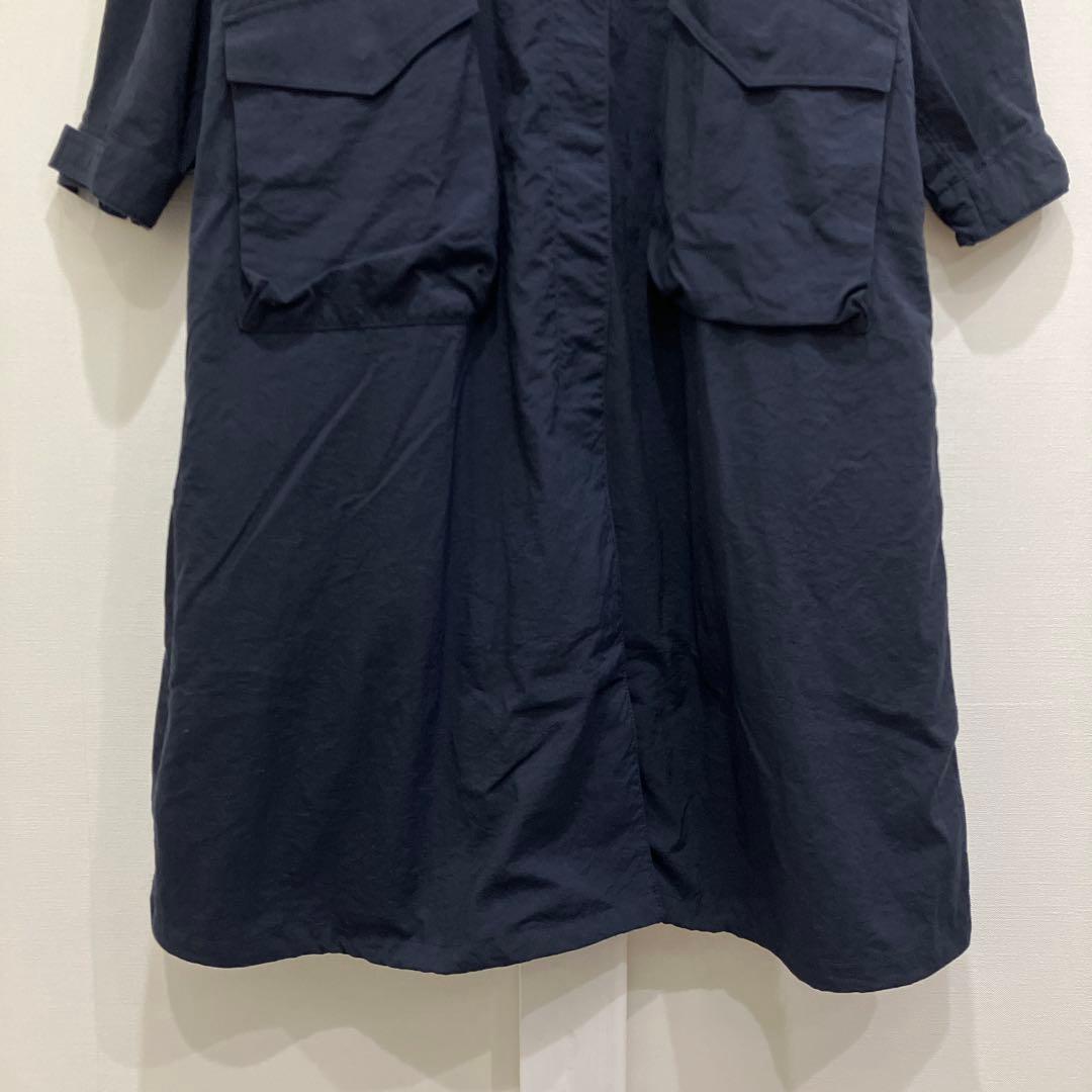 新品 タグ付き SHIPS any シップスエニィ ナイロン ロング コート