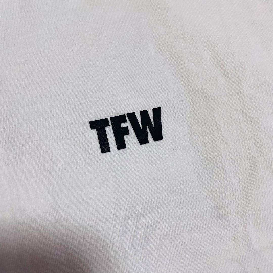 TFW49 Tシャツ　ホワイト　ブラック　S junhashimoto ゴルフ