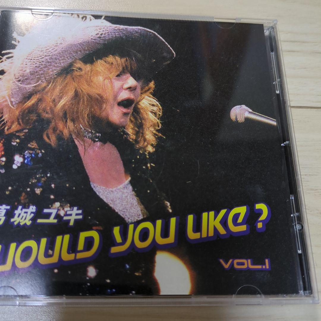 葛城ユキ「WOULD YOU LIKE? VOL.1」サイン入り ボヘミアン