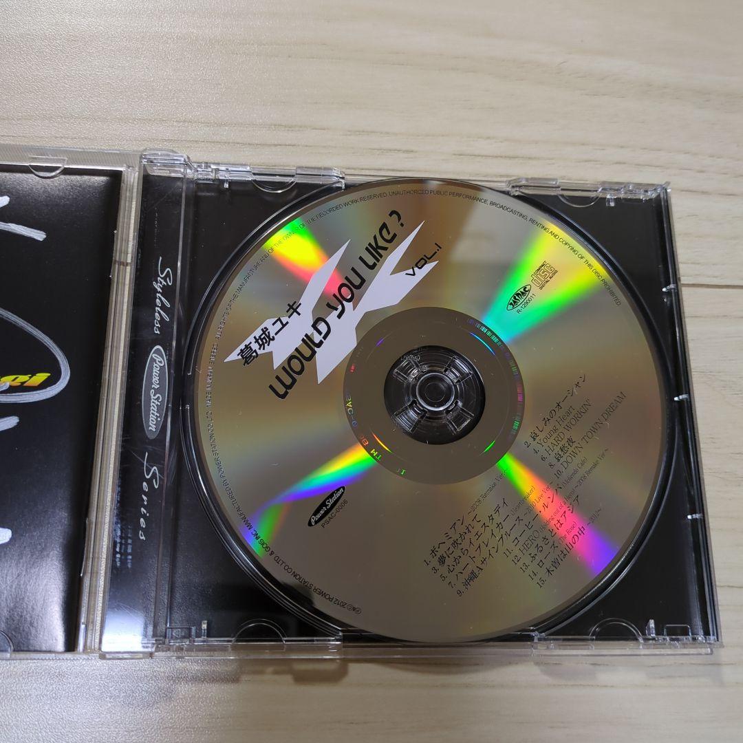 葛城ユキ「WOULD YOU LIKE? VOL.1」サイン入り ボヘミアン