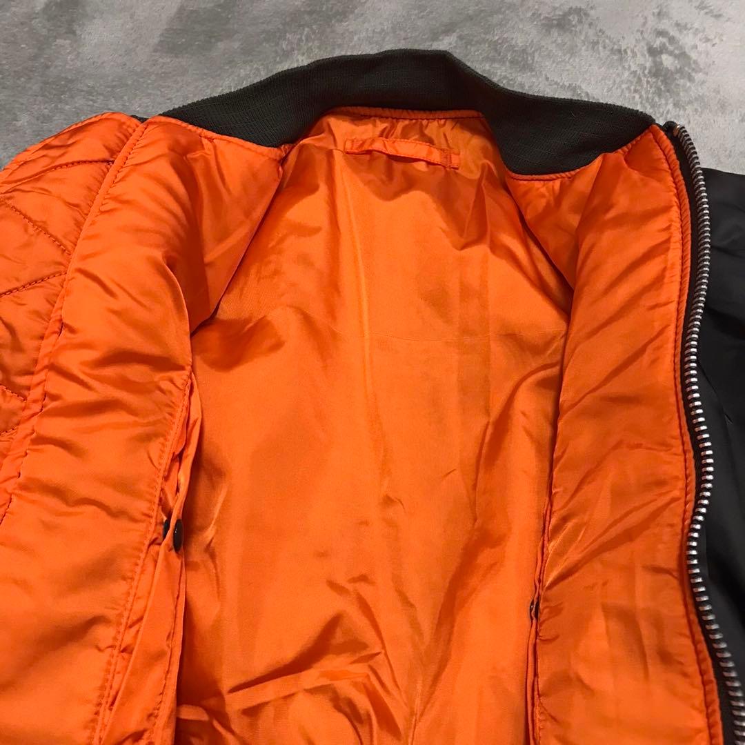 ALPHA INDUSTRIES アルファ　MA1 フライトジャケット　USA製