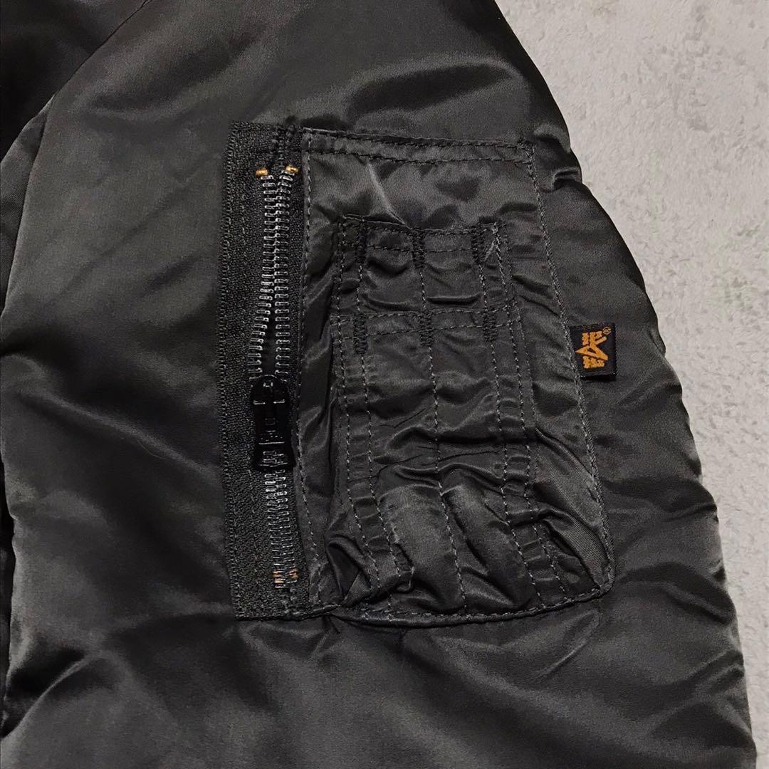 ALPHA INDUSTRIES アルファ　MA1 フライトジャケット　USA製