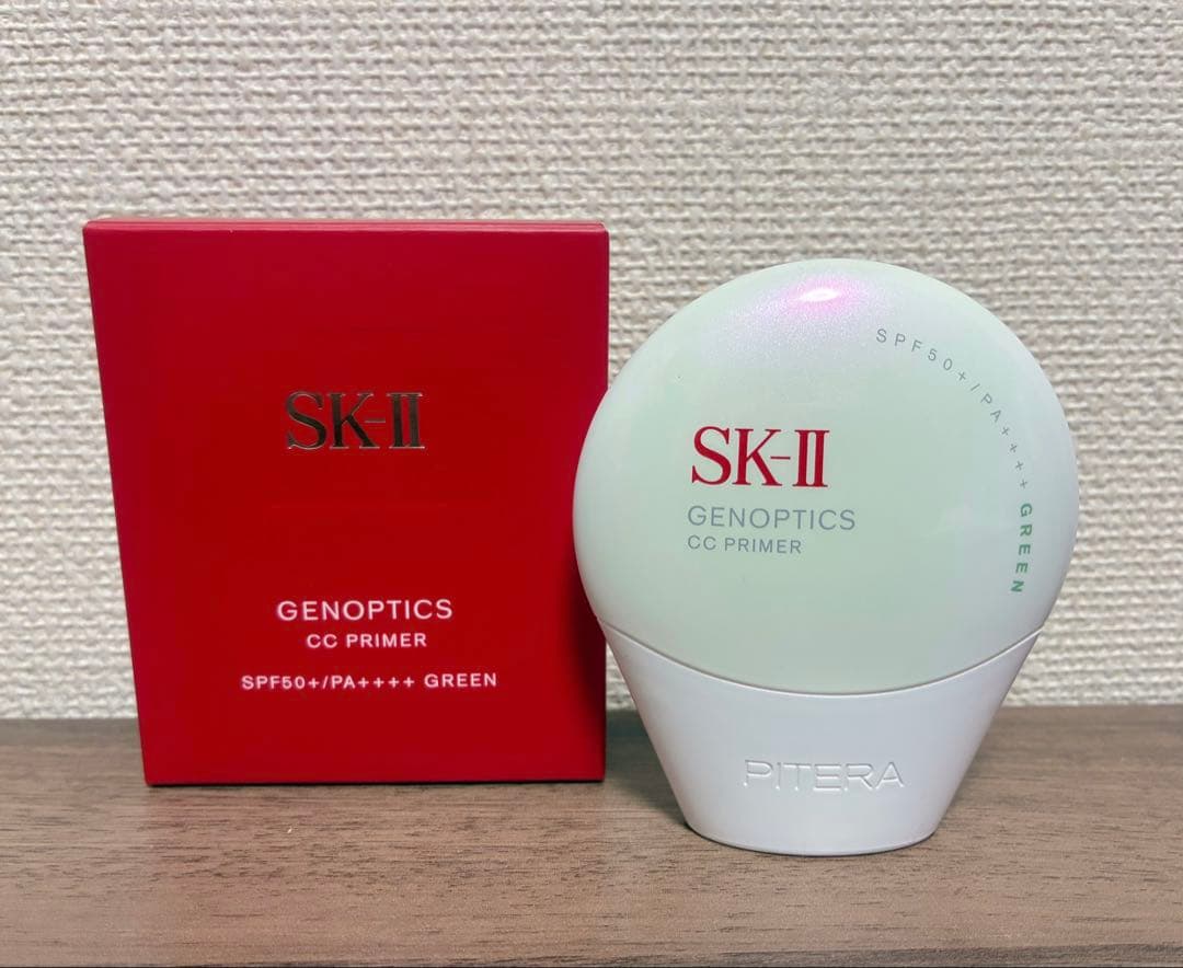 SK-II ジェノプティクスCCプライマー ミントグリーン 新品未開封