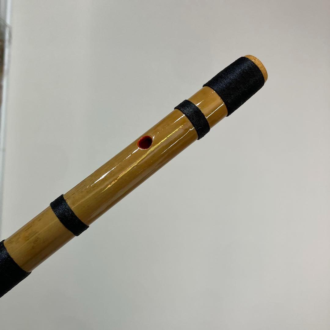 【入門】神楽笛リコーダー式（古典調篠笛、囃子笛）CMRX-101 総巻　咥え笛
