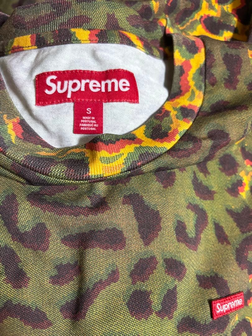 Supreme レオパード柄 長袖Tシャツ S