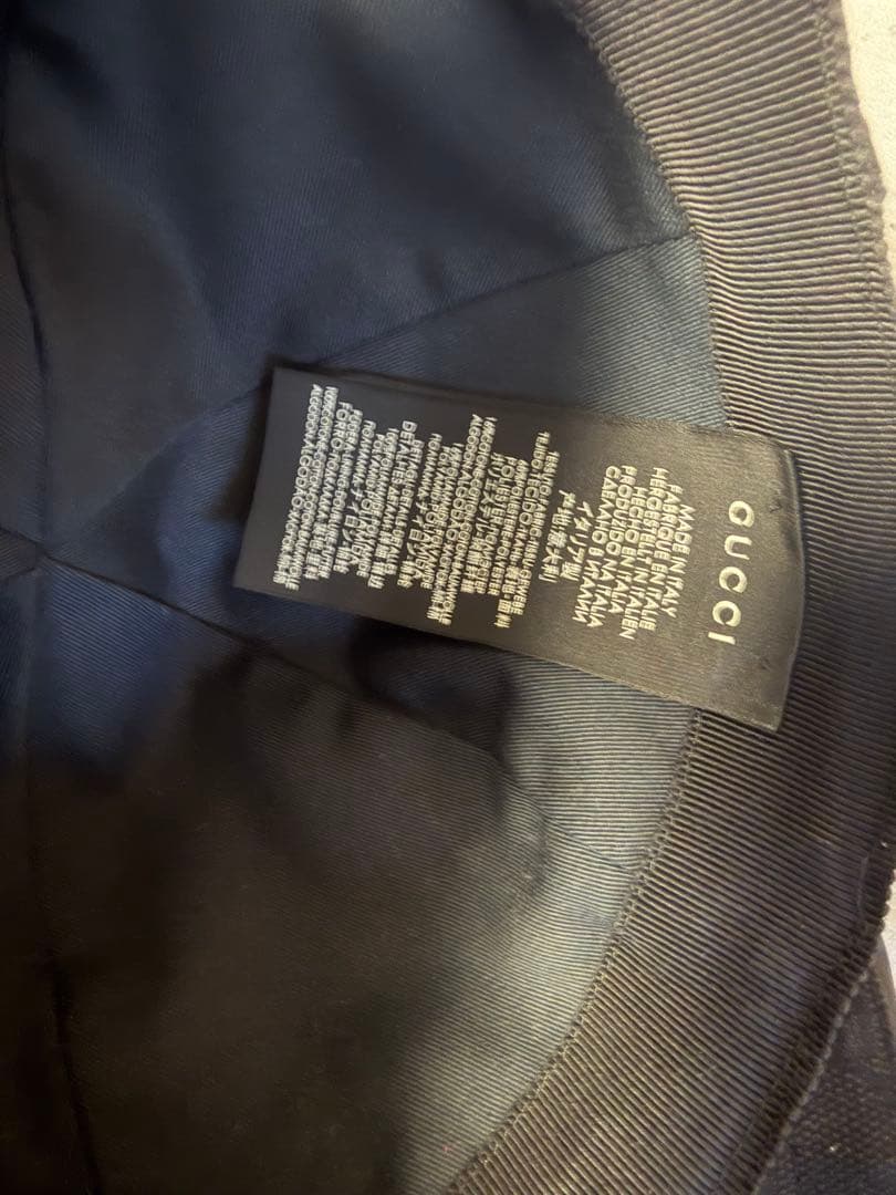GUCCI GGキャンバス　ベースボールキャップ