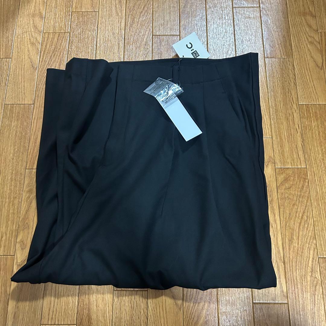 送料無料 完売品 ユニクロC キュロット 3XL ブラック UNIQLO C
