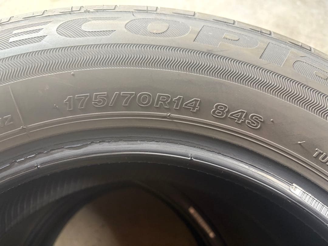 175/70R14 BRIDGESTONEタイヤ ECOPIA 4本セット！