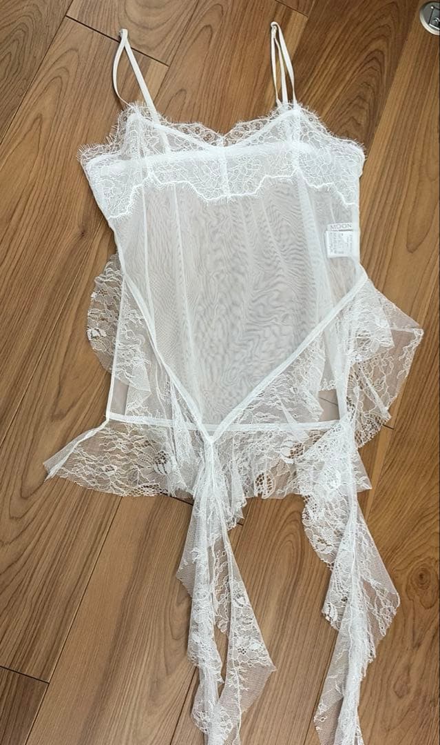 JOSE MOON レース　キャミ　LACE TRIM CAMI