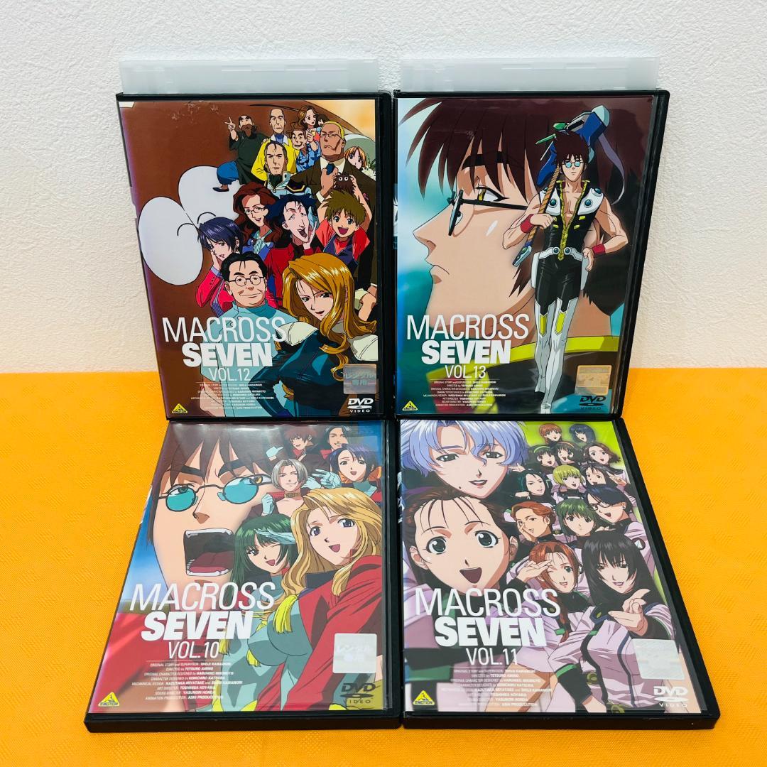 『マクロス７／マクロスプラス』13巻+4巻 計17巻セット レンタル使用済DVD