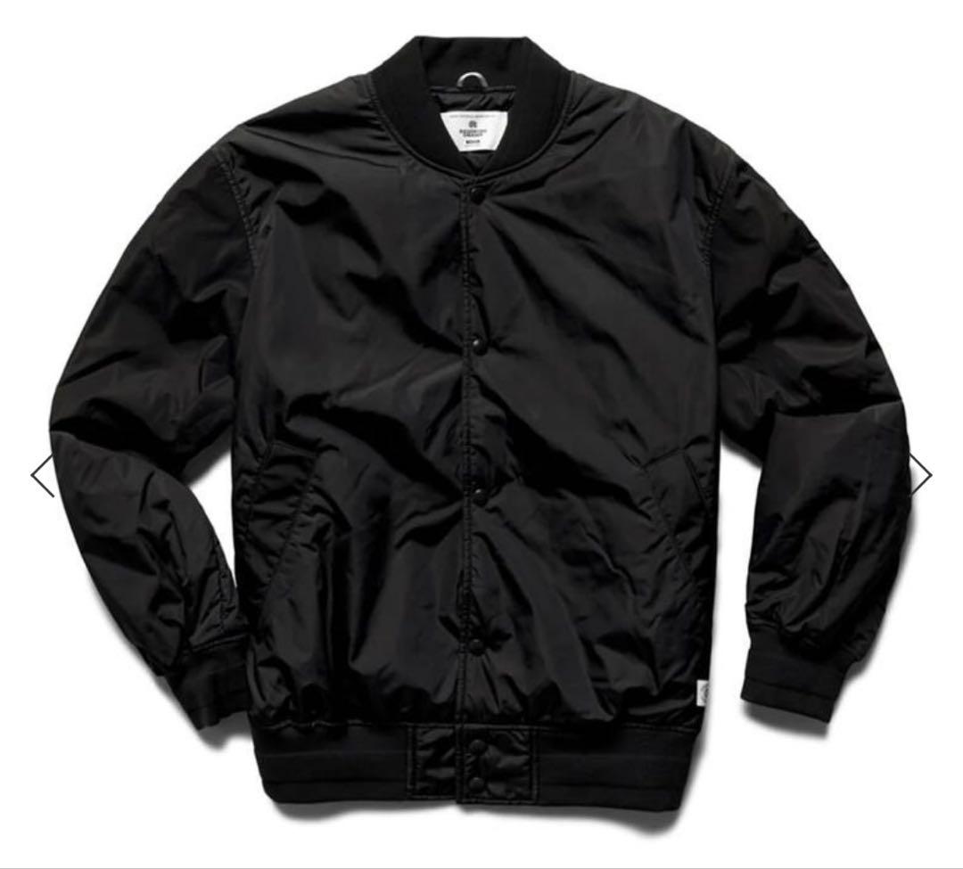 ジャケット・アウター REIGNING CHAMP SATIN STADIUM JACKET MA-1