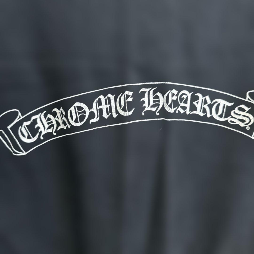 け*う様 90s CHROME HEARTS ブラック Tシャツオールドクロム
