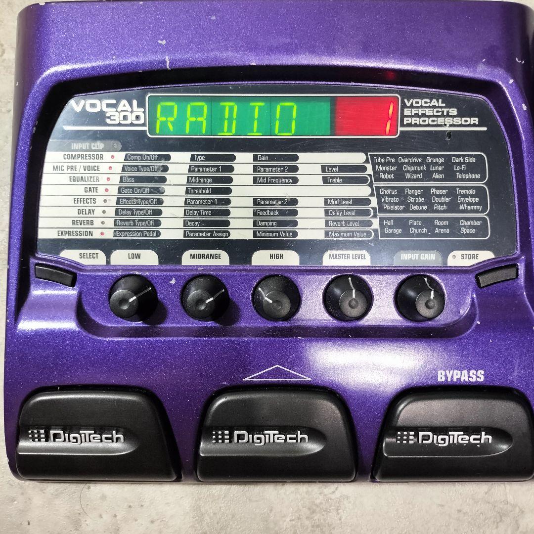 【ジャンク】 Digitech VOCAL300 ボーカル用 エフェクター