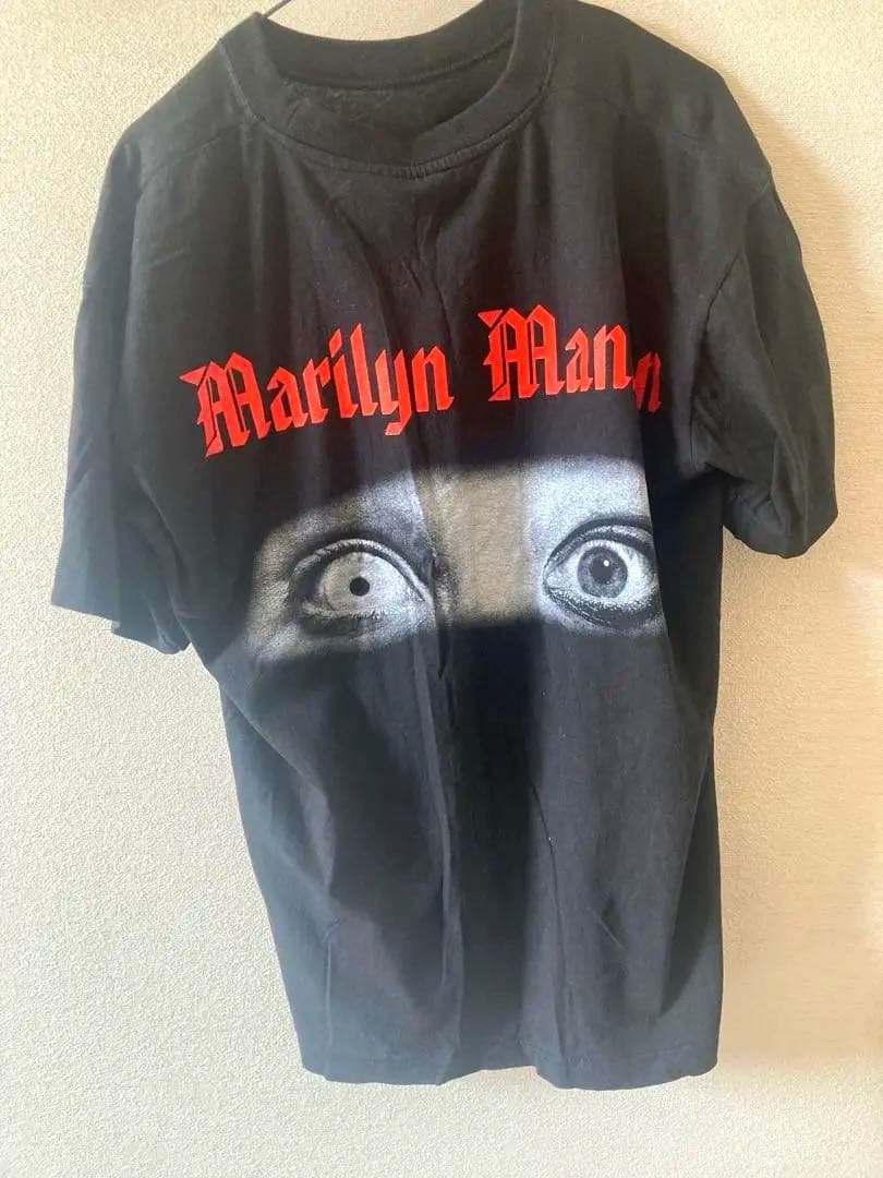 マリリンマンソンMarilyn Manson ユーロブート Tシャツ Lサイズ