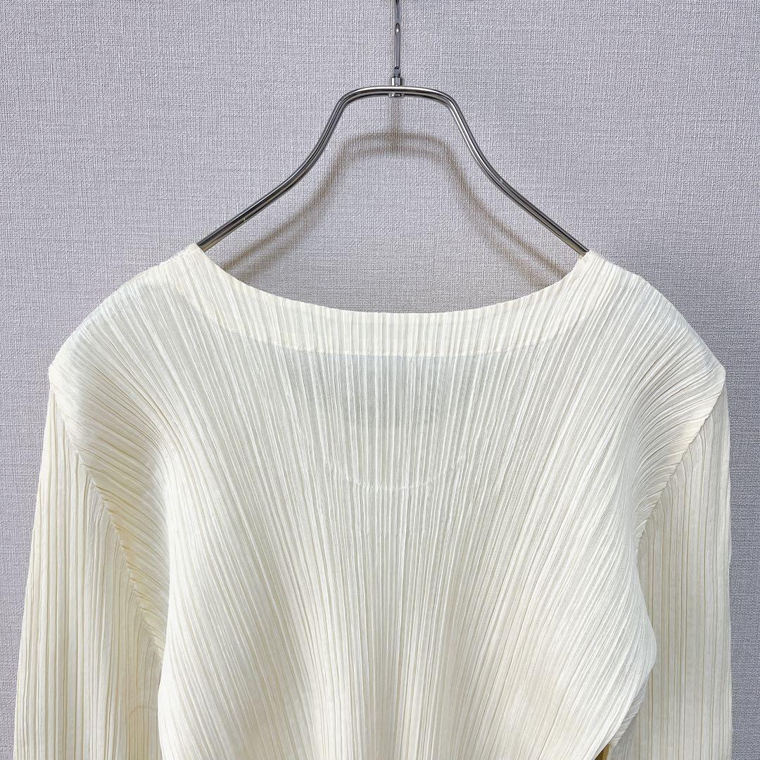 美品 PLEATS PLEASE プリーツプリーズ カットソー