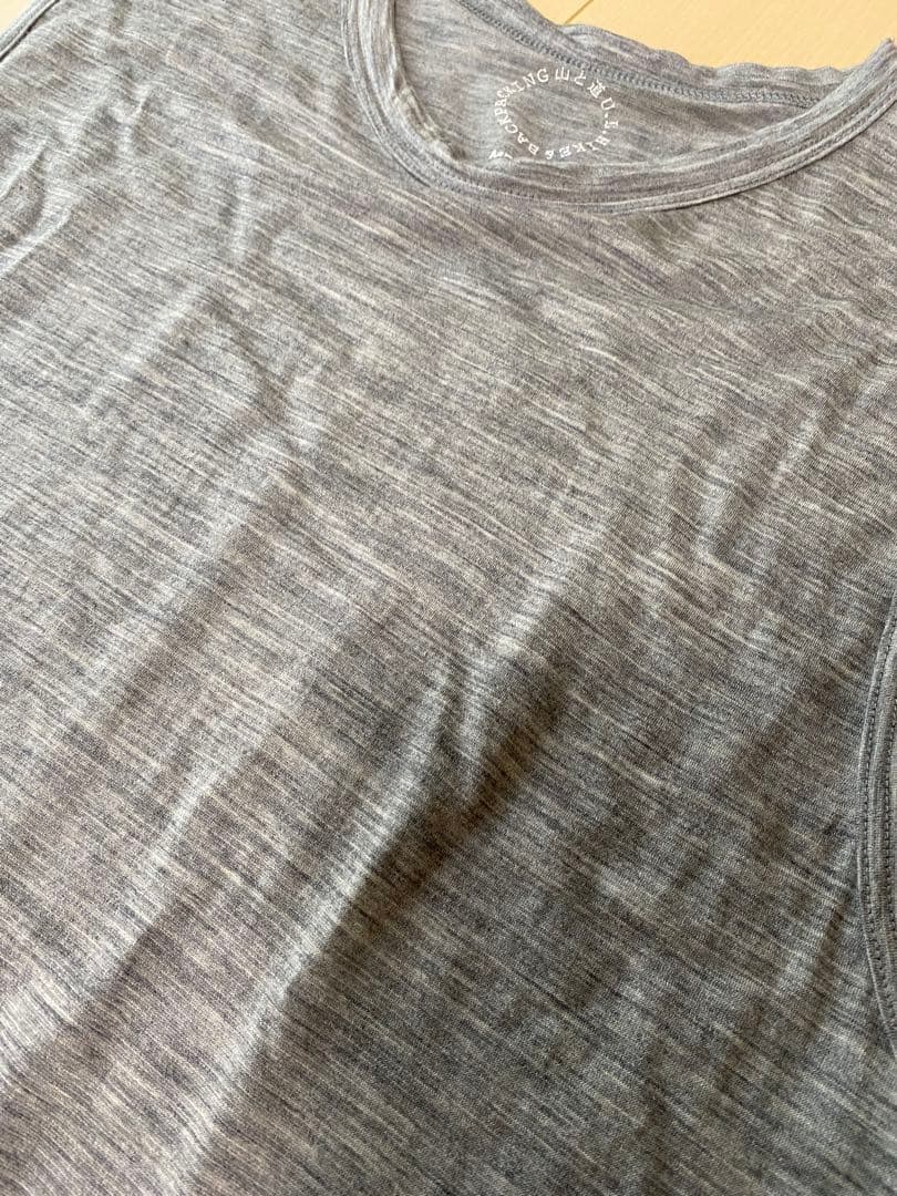 山と道／100% Merino Light Sleeveless／Ｌ