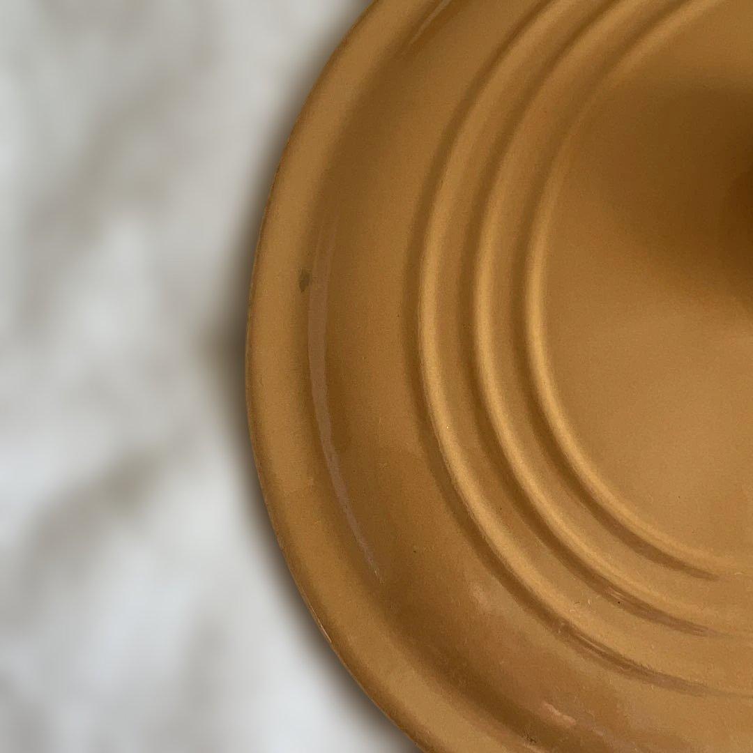 『ル・クルーゼ』オーバル Le Creuset イエロー　両手鍋 27cm