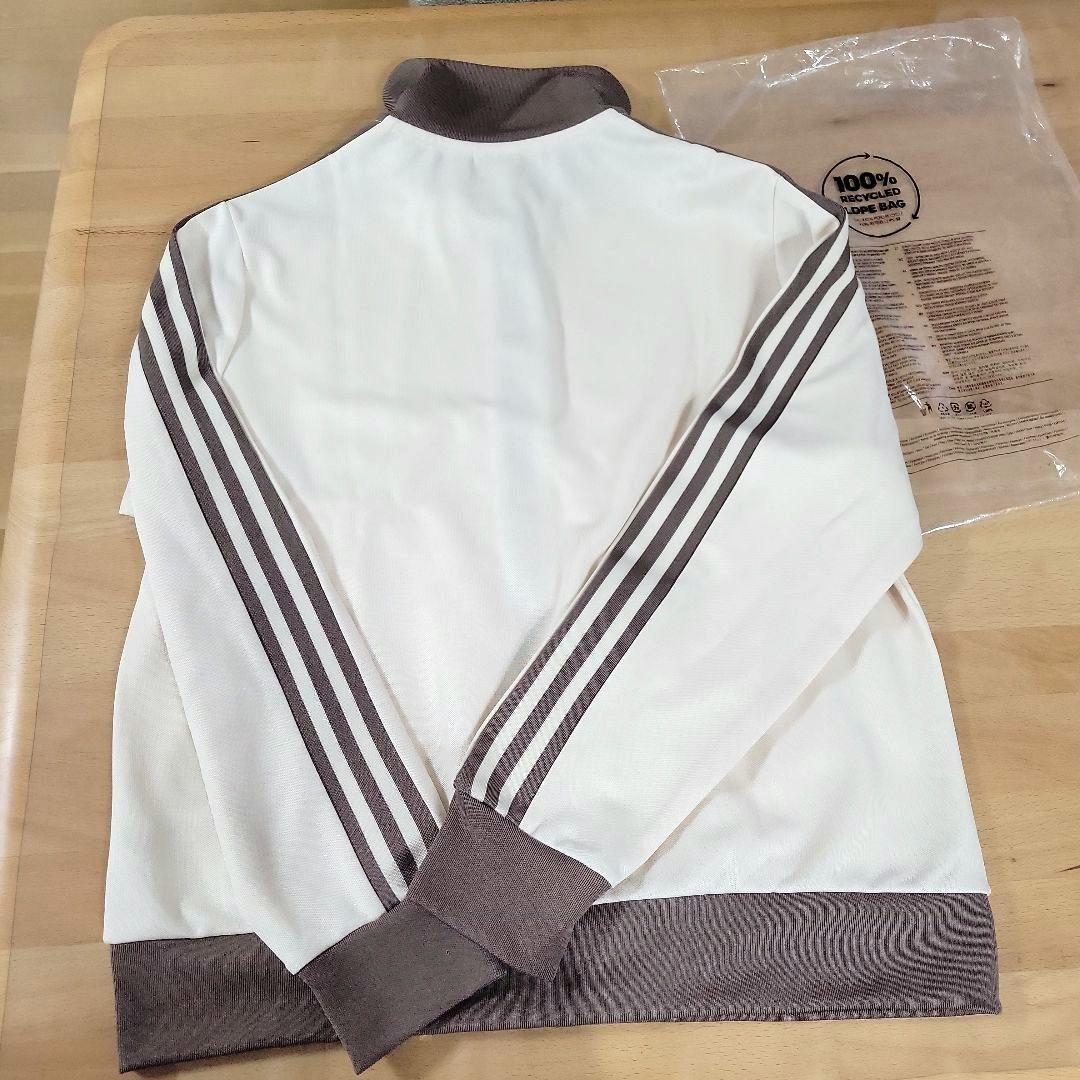 adidas ベッケンバウアートラックジャケット復刻ベージュ×モカブラウン 新品