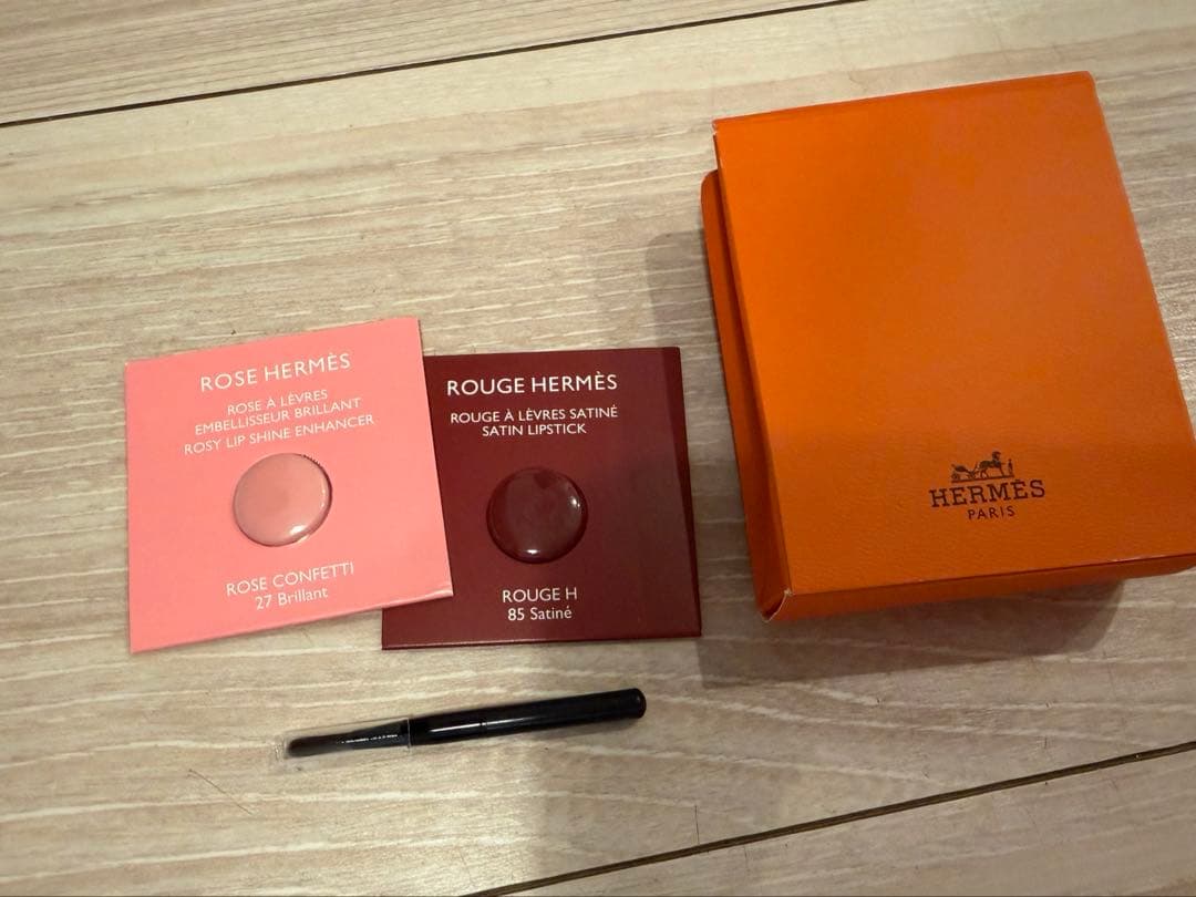 HERMES エルメスプランエアフォン ドゥ タン ソワン　リップ試供品付き