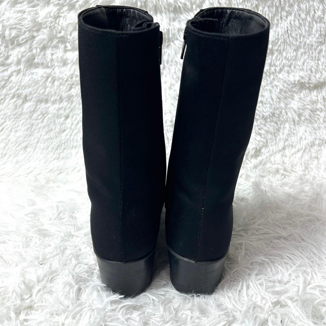 【極美品】TOP DRY GORE-TEX ミドル丈ブーツ ブラック 24cm