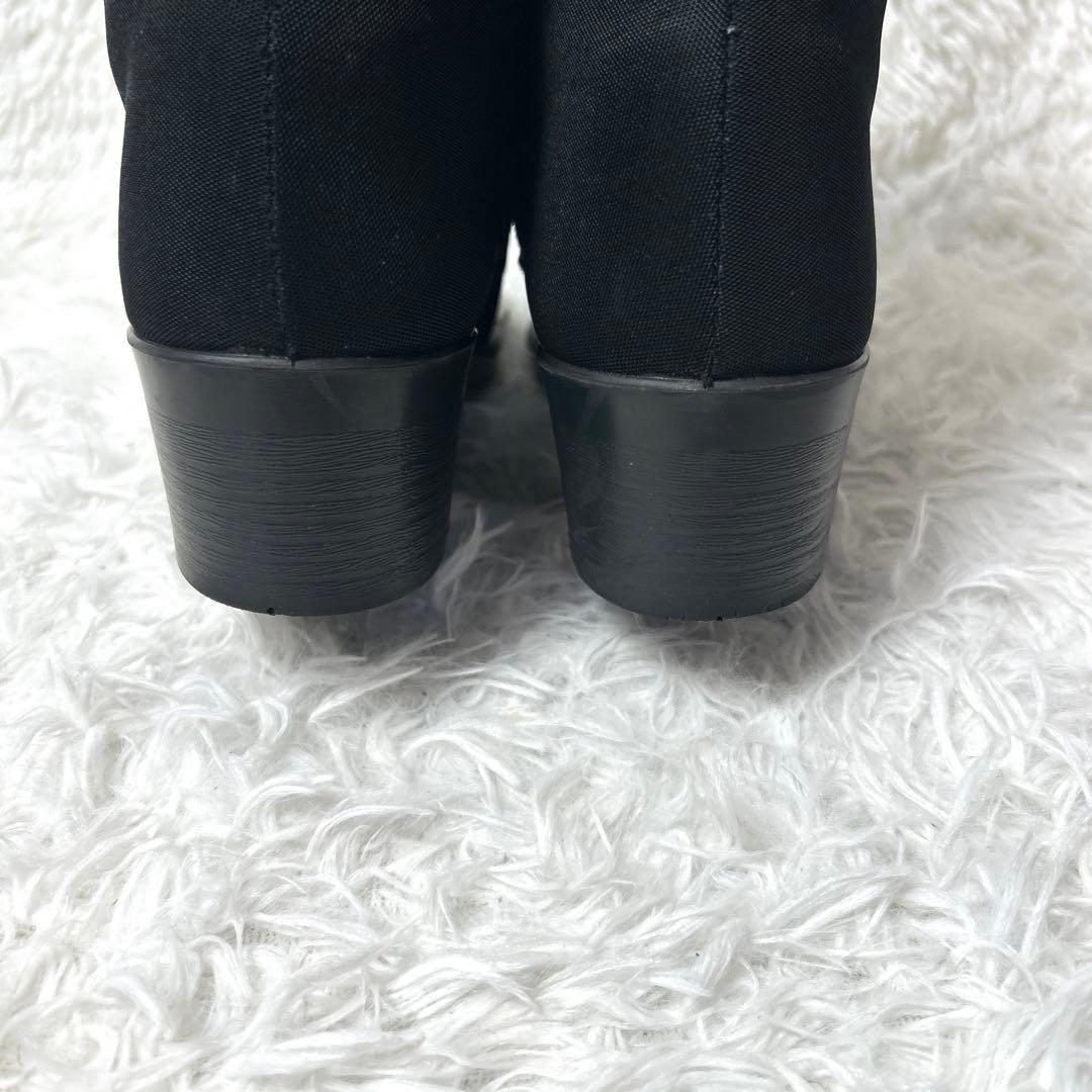 【極美品】TOP DRY GORE-TEX ミドル丈ブーツ ブラック 24cm