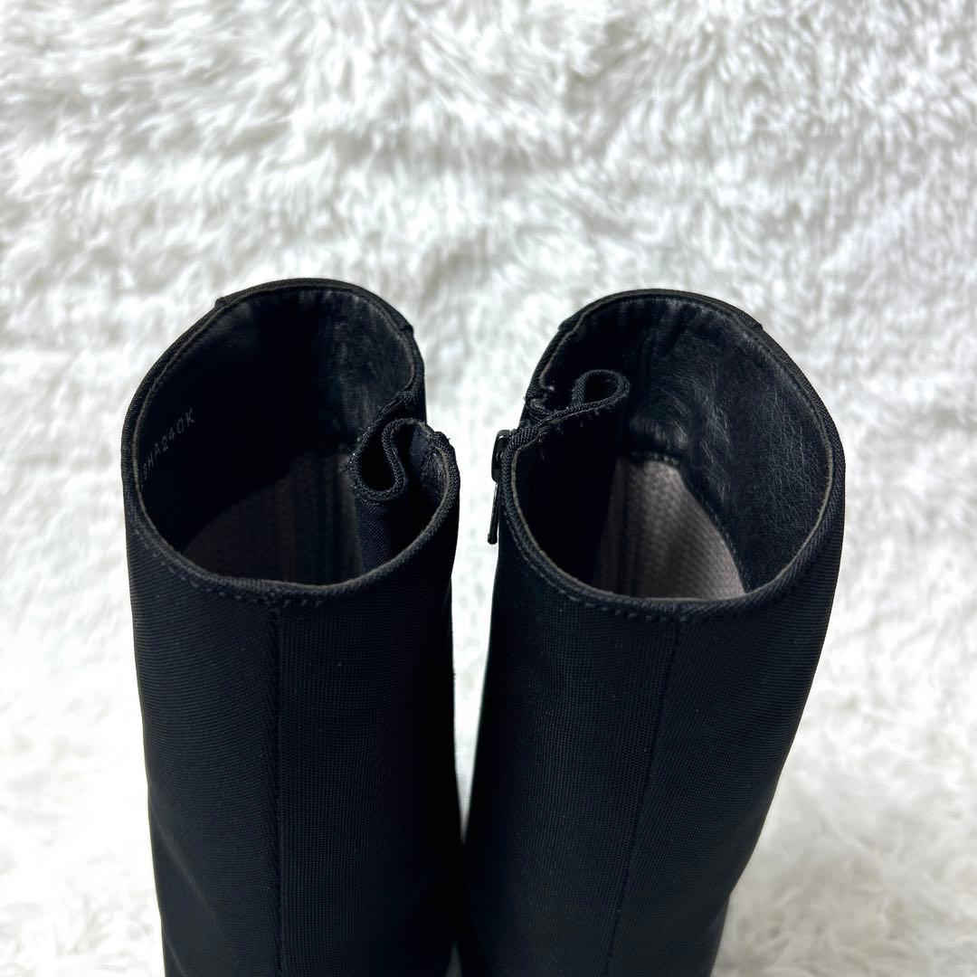 【極美品】TOP DRY GORE-TEX ミドル丈ブーツ ブラック 24cm